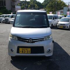 (ID6618)総額23万円　H22(2010)年　日産　ルークス　ターボ　AT　シルバー　走行121,556km 総額23万円の画像