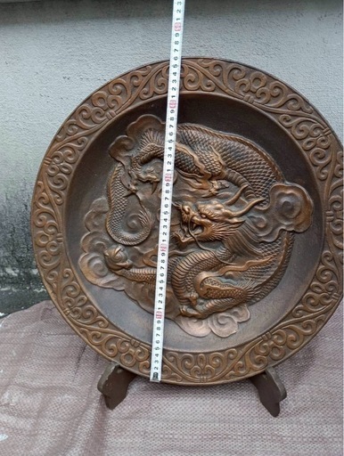 龍 金属製 置物