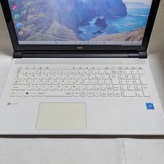 🎆NEC🌟Lavie🌟PC-NA100E1W🌟美品白🌟SSD🌟WIN11🌟Office2021の画像