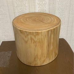 丸太　スツールの画像