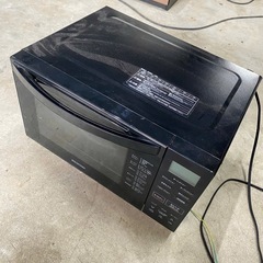 アイリスオーヤマ KMO-F1810-B オーブンレンジ 18L ブラック　2023年の画像