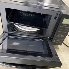 アイリスオーヤマ KMO-F1810-B オーブンレンジ 18L ブラック　2023年の画像