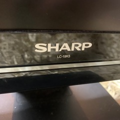 ［SHARP］テレビ(小)の画像