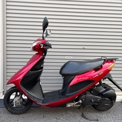 4206.超高年式　現行型アドレスv50 バッテリー新品、ライトLED、サイスタ付属　千葉県柏市　即日配送、自走引き取りも可能の画像