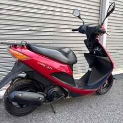 4206.超高年式　現行型アドレスv50 バッテリー新品、ライトLED、サイスタ付属　千葉県柏市　即日配送、自走引き取りも可能の画像