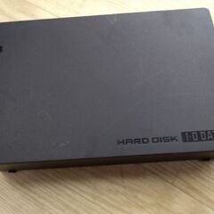 極上美品　録画　液晶テレビ　パソコン　外付け　HDDハードディスク　プレイヤー　i-o data 外付けハードディスク hdc-aet2.0kの画像