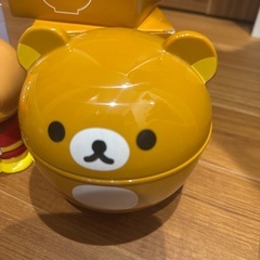 新品リラックマおわん×2・グラス等とプール・デジタル時計の画像