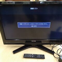 32型　東芝　レグザ　液晶テレビ　BS／CS　テレビの画像