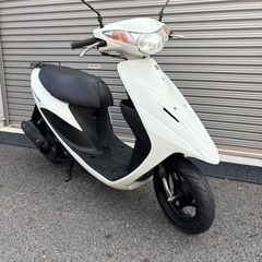 4209.高年式　アドレスv50 白メーター　シート、ミラー新品　千葉県柏市　即日配送、自走引き取りも可能の画像