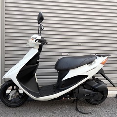 4209.高年式　アドレスv50 白メーター　シート、ミラー新品　千葉県柏市　即日配送、自走引き取りも可能の画像