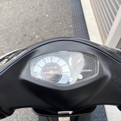 4210.定番人気　アドレスv50 バッテリー、シート、ミラー新品　千葉県柏市　即日配送、自走引き取りも可能の画像