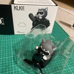 ‼️お得‼️KLKII ハスキー飛行機型芳香剤 ブラック・ブルー2セットの画像