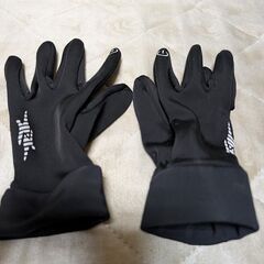 滑り止め付き防寒手袋　中古の画像