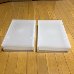 収納ケース　無印の画像