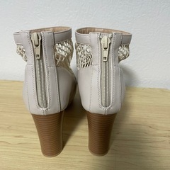 by あしながおじさん 厚底 メッシュブーツサンダル 23.5cmの画像