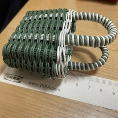 小さなカゴ② 小物入れ　インテリアの画像