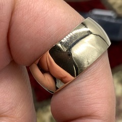 K10 甲丸リング　12.4g 約23号の画像