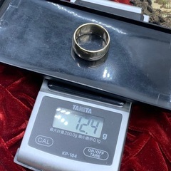 K10 甲丸リング　12.4g 約23号の画像