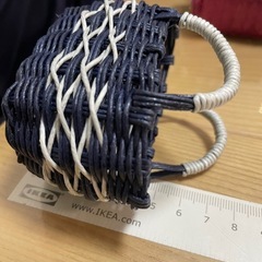小さなカゴ④小物入れ　インテリアの画像
