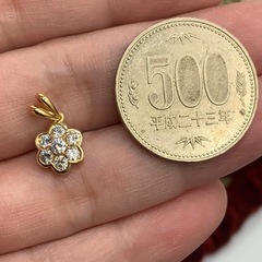 K18 ダイヤモンド　ペンダント　1.4g 0.5ctの画像