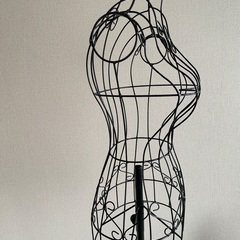 恵庭　取りに来れる方　トルソー　レディース　ワイヤータイプ？？　ブラック　の画像