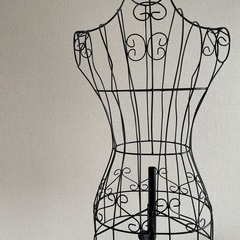 恵庭　取りに来れる方　トルソー　レディース　ワイヤータイプ？？　ブラック　の画像