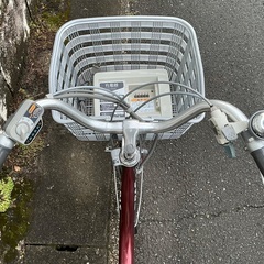 ＜整備済・美品＞ヤマハ PAS・20インチ電動アシスト自転車 ・エンジ色・綺麗で快適に乗れますの画像