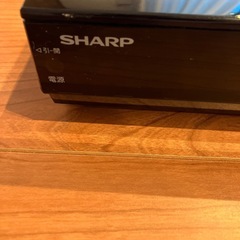 シャープ　ブルーレイレコーダーの画像