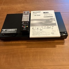 シャープ　ブルーレイレコーダーの画像