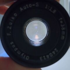 極上品　OLYMPUS F.Zuiko Auto S 38mm F1.8 の画像
