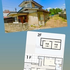 ㊗️戸建て賃貸🏠　米沢市🉐💰　駐車場🅿️ 庭あり🪴