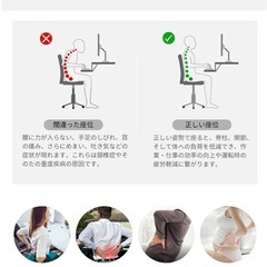 Meikaso 腰クッション ランバーサポート の画像