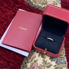 Cartier カルティエ　バレリーナ　フルエタニティ　リングの画像