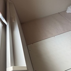 収納付きベッドセミダブルコンセントUSB付きの画像