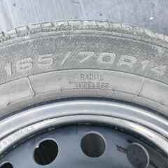 【溝アリ】格安 165/70/14 軽自動車 ホイール新品 の画像