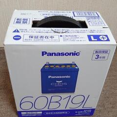 軽自動車用バッテリー 60B19L Panasonic CAOS 使用一年未満の画像