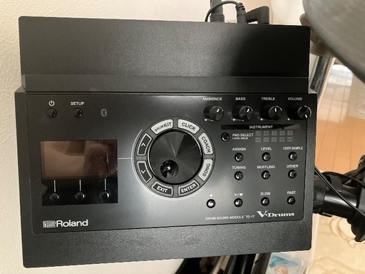 電子ドラム　Roland TD-17