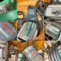 100v 電動工具 大量 まとめて ドリル グラインダー サンダー カッター 丸ノコ 大工道具 日立 マキタ BOSCHの画像