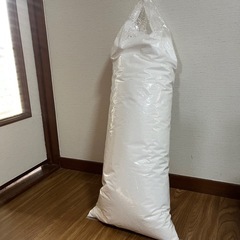 新品 ビーズクッション補充用 あげますの画像