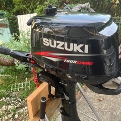 船外機 スズキ 4スト5馬力 5DF L足 美品の画像