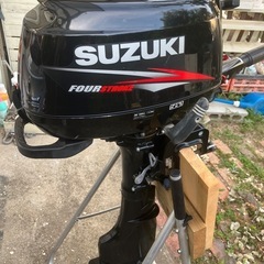 船外機 スズキ 4スト5馬力 5DF L足 美品の画像