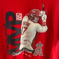 大谷翔平2021エンゼルスMVP、Tシャツの画像