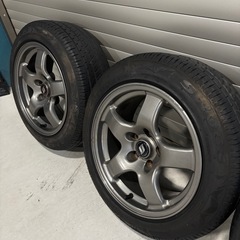 32GTR 純正ホイル・タイヤ4本セットの画像