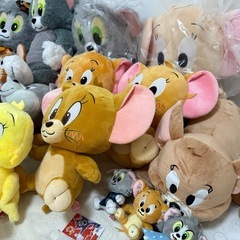 トム&ジェリーぬいぐるみ【美品】の画像