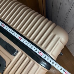 キャリーケース　L L 大きめ　シャンパンゴールドの画像