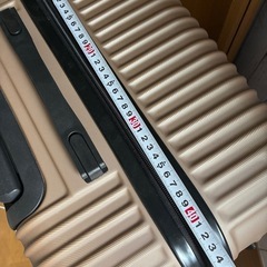 キャリーケース　L L 大きめ　シャンパンゴールドの画像