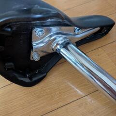 自転車用 サドル 子供用 ポスト付 直付の画像