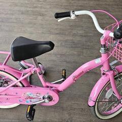 自転車16インチ(ピンク)の画像