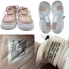186000 NIKE ナイキ スニーカー WMNS AIR FORCE 1 PIXEL エアーフォース 1 ピクセル CK6649-200  パーティクルベージュ 24cm ローカットスニーカー 箱入り レディース [1000025340098]の画像