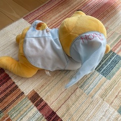 【くまのプーさん】【ぬいぐるみ】いっしょにねんね　すやすやメロディの画像